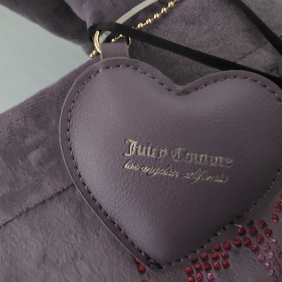 NWT Juicy Couture Big Spender Mini Tote In Dusty Violet - Picture 3 of 16